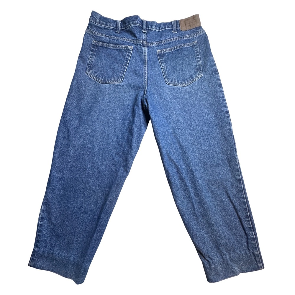 Faded Glory Original Fit Jeans Mens 38x32 (35x28) Medium Wash Blue Denim
